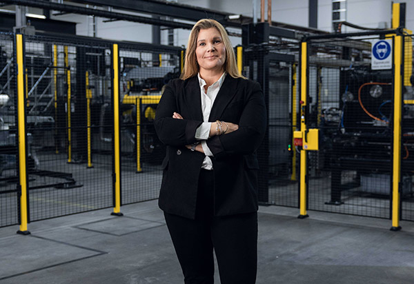 Worte von CEO Karin Sandén