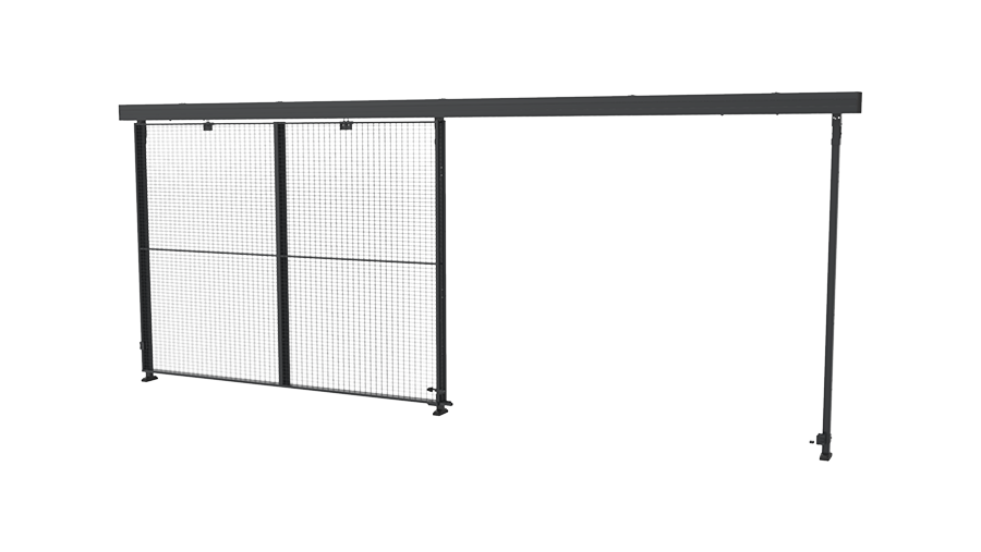 Schiebetür mit 3-Step-Schiene