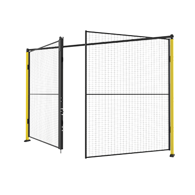 Doppelte Schwenktür