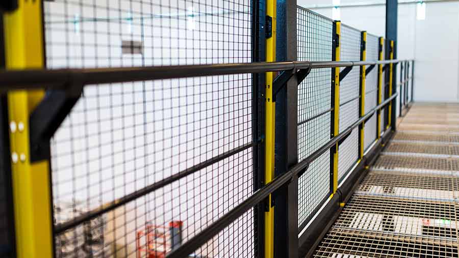 Höhe 2300 mm mit Elemente