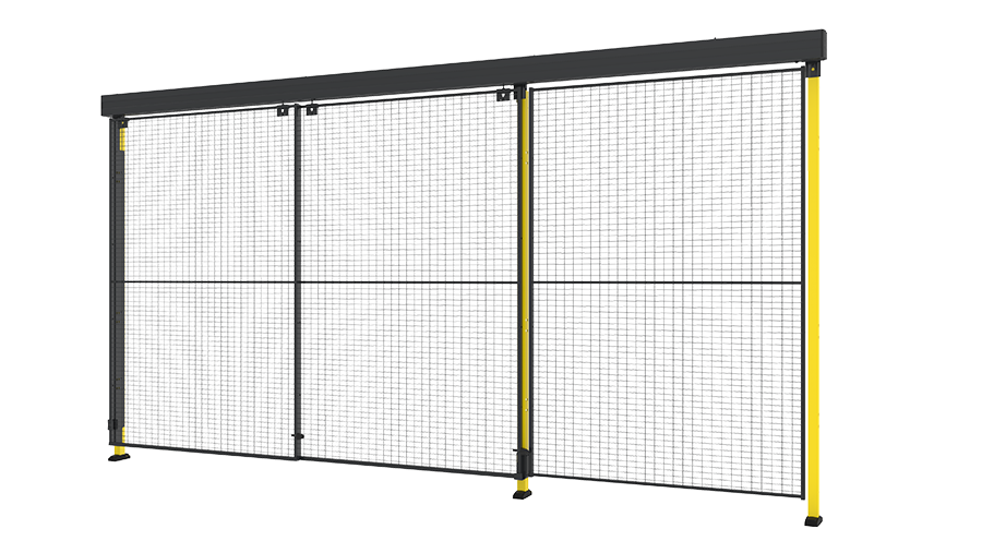 Schiebetür mit 2-Step-Schiene