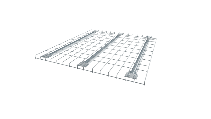 Lebendfalle - 101.5 x 15.5 x 19.5 cm - Gittergröße: 25 x 25 mm