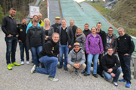 Team Axelent GmbH und Johannes Rydzek