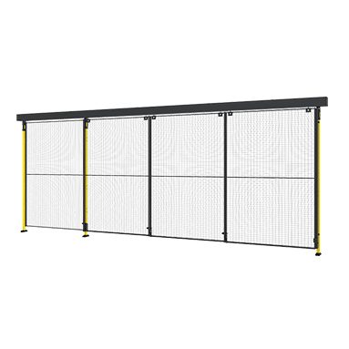 Schiebetür mit 3-Step-Schiene