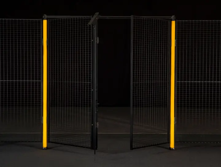 Doppelte Schwenktür – breiterer Durchgang für sperrige Güter Doppelte Schwenktür – breiterer Durchgang für sperrige Güter