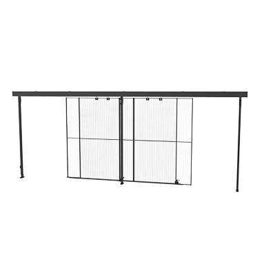 Überlappende Schiebetür