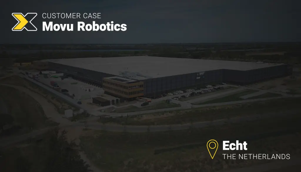 Overview of the outside of a warehouse