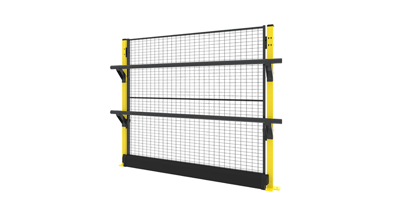 X-Rail 1400 mm with panel two rails