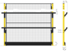 Height 2300 mm without panel