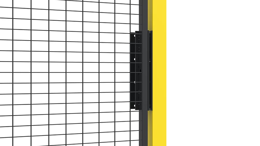 Black switch fittning item number T12-06 mounted on door