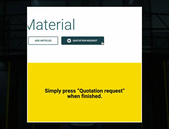 Eine einfache Funktion für Angebotsanfragen Eine einfache Funktion für Angebotsanfragen