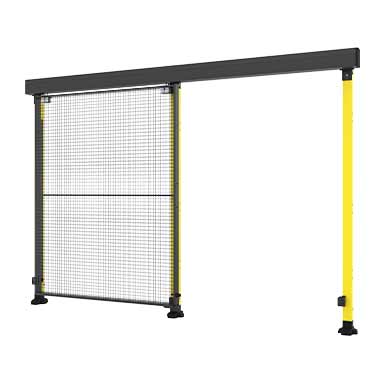 Überlappende Schiebetür