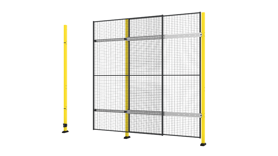 Freitragende einfache Schiebetür