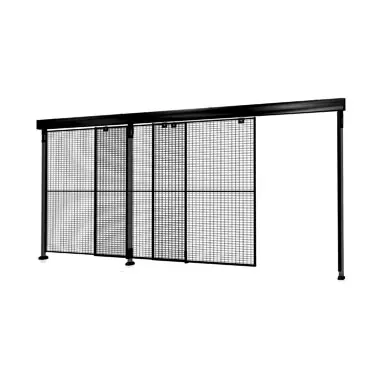 Schiebetür mit 2-Step-Schiene