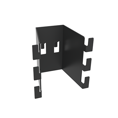 Halterungen für Gitterelement