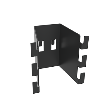 Halterungen für Gitterelement